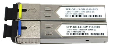 Bộ thu phát song hướng SFP 1.25Gbps, tầm xa 60km 1550nm TX / 1490nm RX