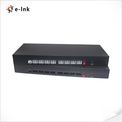 16Ch POTS ((FXO/FXS) Điện thoại qua Fiber Mux