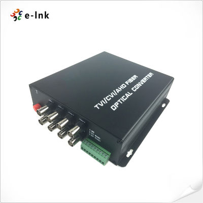 Bộ chuyển đổi quang video 8 kênh HD-AHD/HD-CVI/HD-TVI/CVBS 4 trong 1 với dải nhiệt độ hoạt động rộng tiêu chuẩn công nghiệp