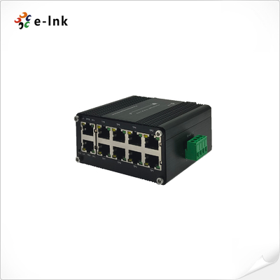 Bộ chuyển mạch Ethernet Gigabit Mini Industrial 10 cổng 10/100/1000M, nhỏ gọn, gắn DIN Rail