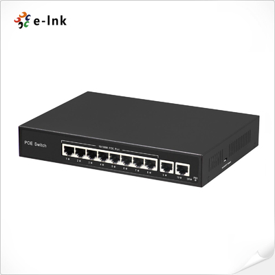 Bộ chuyển mạch Ethernet 8 cổng 10/100BASE-T PoE và 2 cổng Uplink 100BASE-T