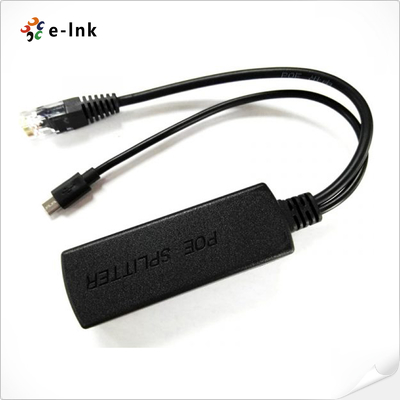 Bộ chia PoE Gigabit 5V 2A với Cổng Micro USB Tương thích với IEEE 802.3af