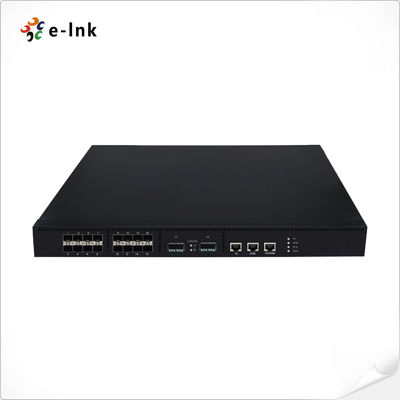 L3 Quản lý 16-Port 10G SFP + 2-Port 40G QSFP+ Fiber Switch