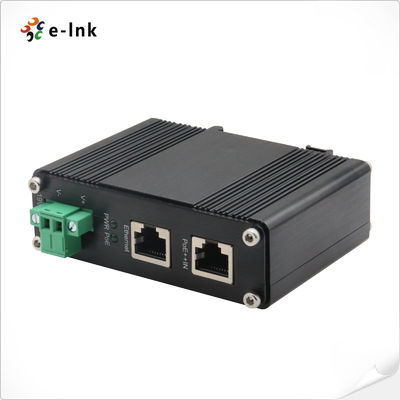 Công nghiệp PoE++ Splitter 19VDC 802.3bt Gigabit 100m IP40 DIN Rail