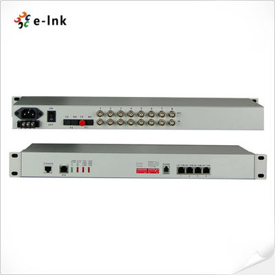PDH Fiber Multiplexer 8E1 Dual Optical Port 120km G.703