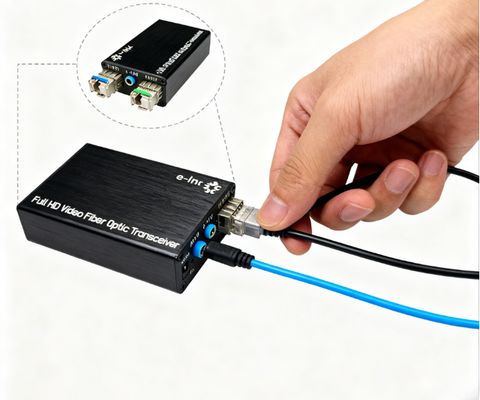 Bộ mở rộng quang DVI loại Mini với âm thanh nổi bên ngoài