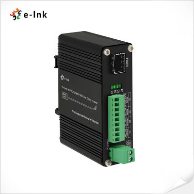 Bộ chuyển đổi Modem Quang Công nghiệp RS232 RS485 RS422 2Mbps 80km DMX512 DIN Rail