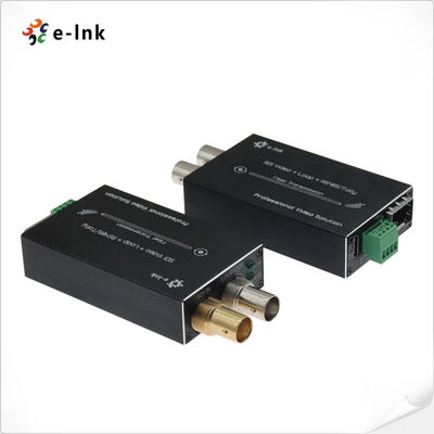 Bộ chuyển đổi sợi mini 3G-SDI với tùy chọn CWDM 80km Tally RS485