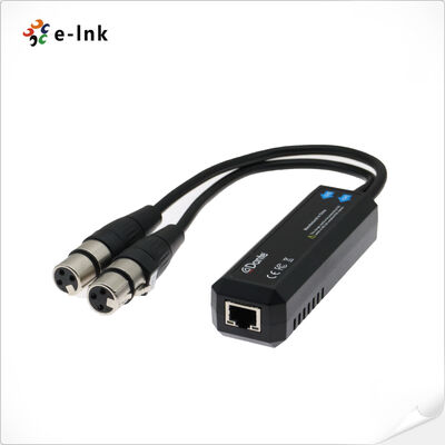 quality Bộ chuyển đổi Dongle đầu vào Analog Dante 2 kênh factory