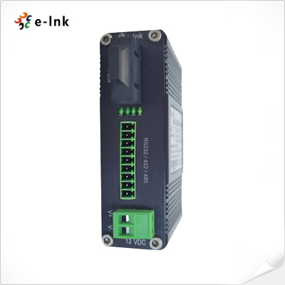 Modem sợi quang nối tiếp RS232 / RS485 / RS422 công nghiệp SC SM 1310nm, 20km